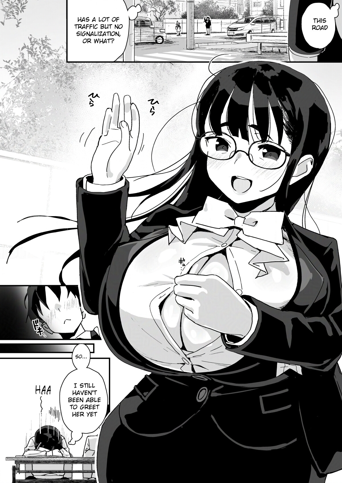 Hentai Manga Comic-U-cup dick-pleasing girl Amino-san, who I found out was a streamer-Read-6